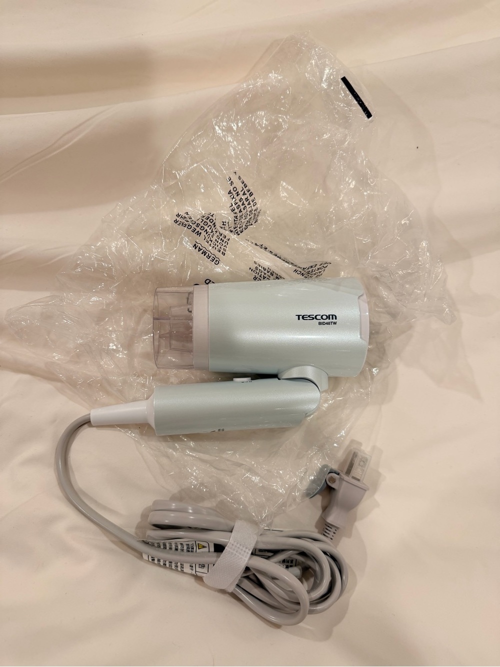 Tescom Compact Foldable Hair Dryer